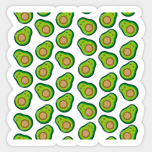 avocado texture Sticker